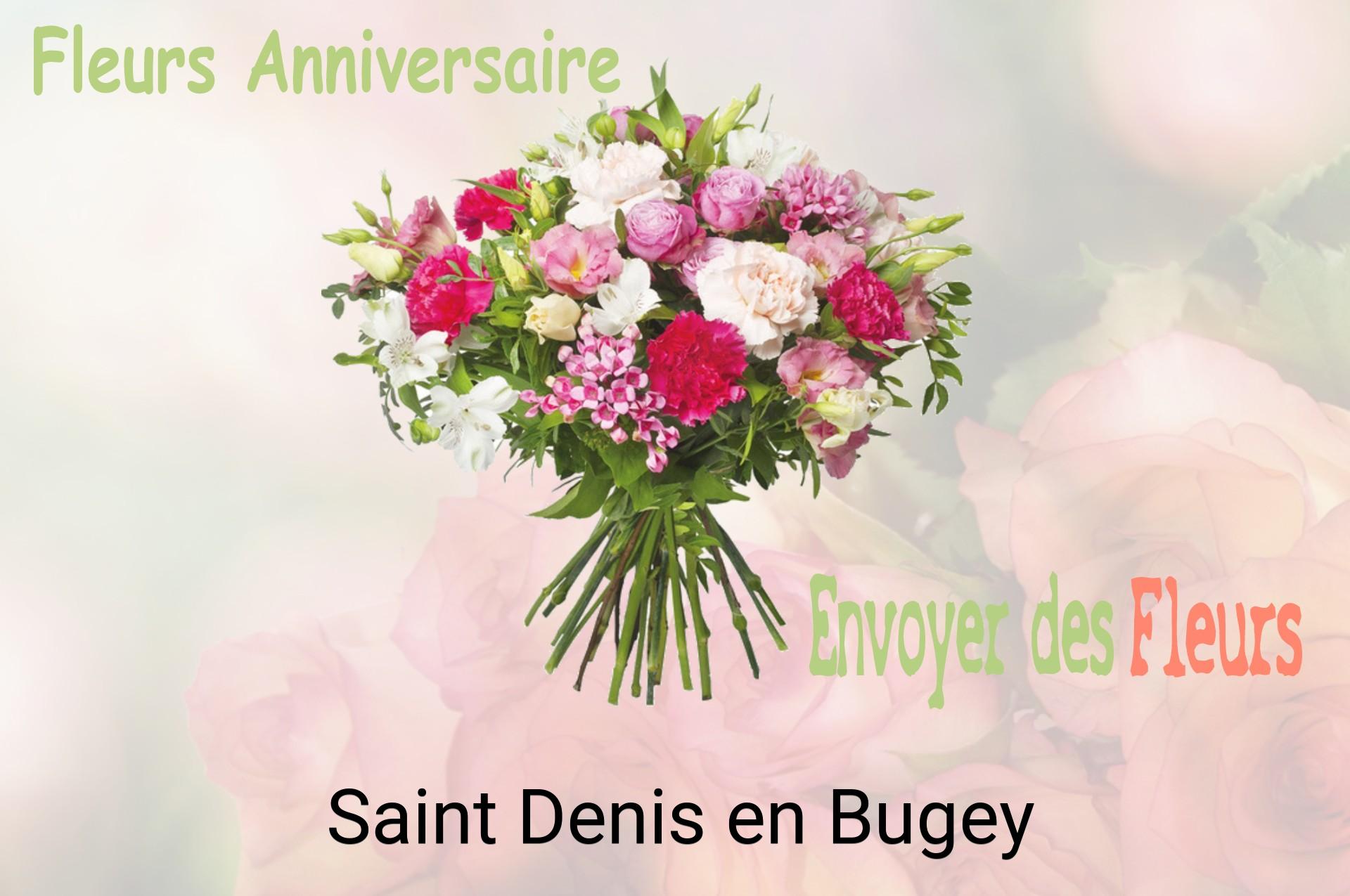 Bouquet de fleurs d’anniversaire livré à Saint-Denis-en-Bugey